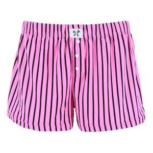 CTM Women's Patterned Pajama Boxer Style Short by Roll Outta Bed